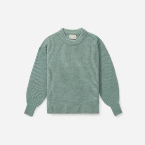 Everlane The Oversized Alpaca Crew Pomona Green - Size M